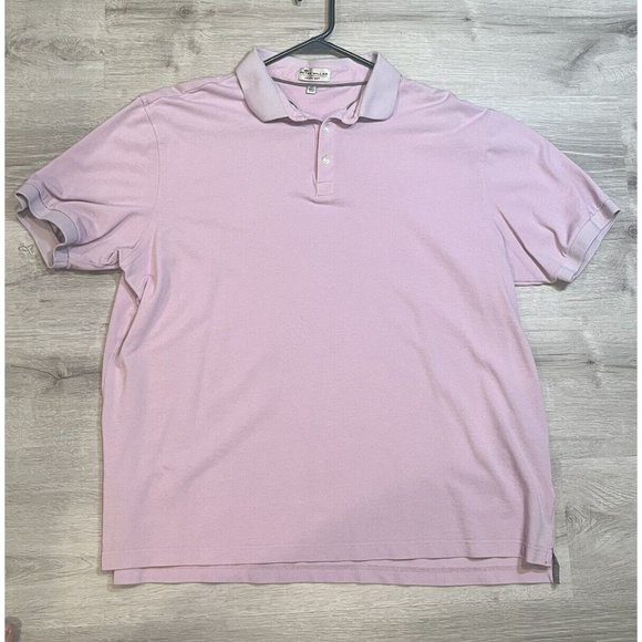PETER MILLAR Crown Soft‎ POLO Size XL Lavender GOLF - Picture 1 of 5